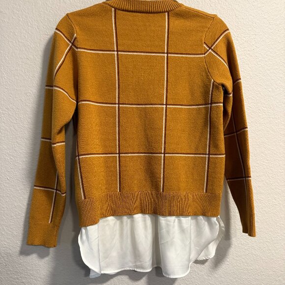 Jones New York Brown Layered Sweater - Picture 2 of 2